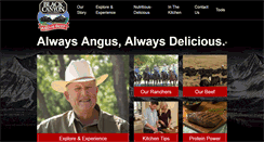 Desktop Screenshot of blackcanyon-angusbeef.com